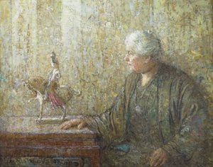 Charles Montague女士的肖像Cooke Anna Rice Cooken 作者 查尔斯·威廉·巴特利特
